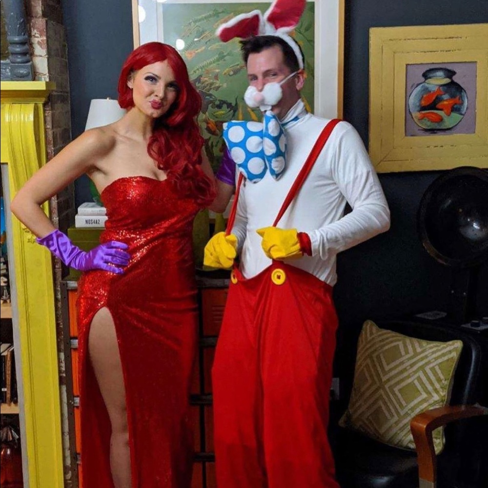 Jessica Rabbit & Roger Rabbit costume